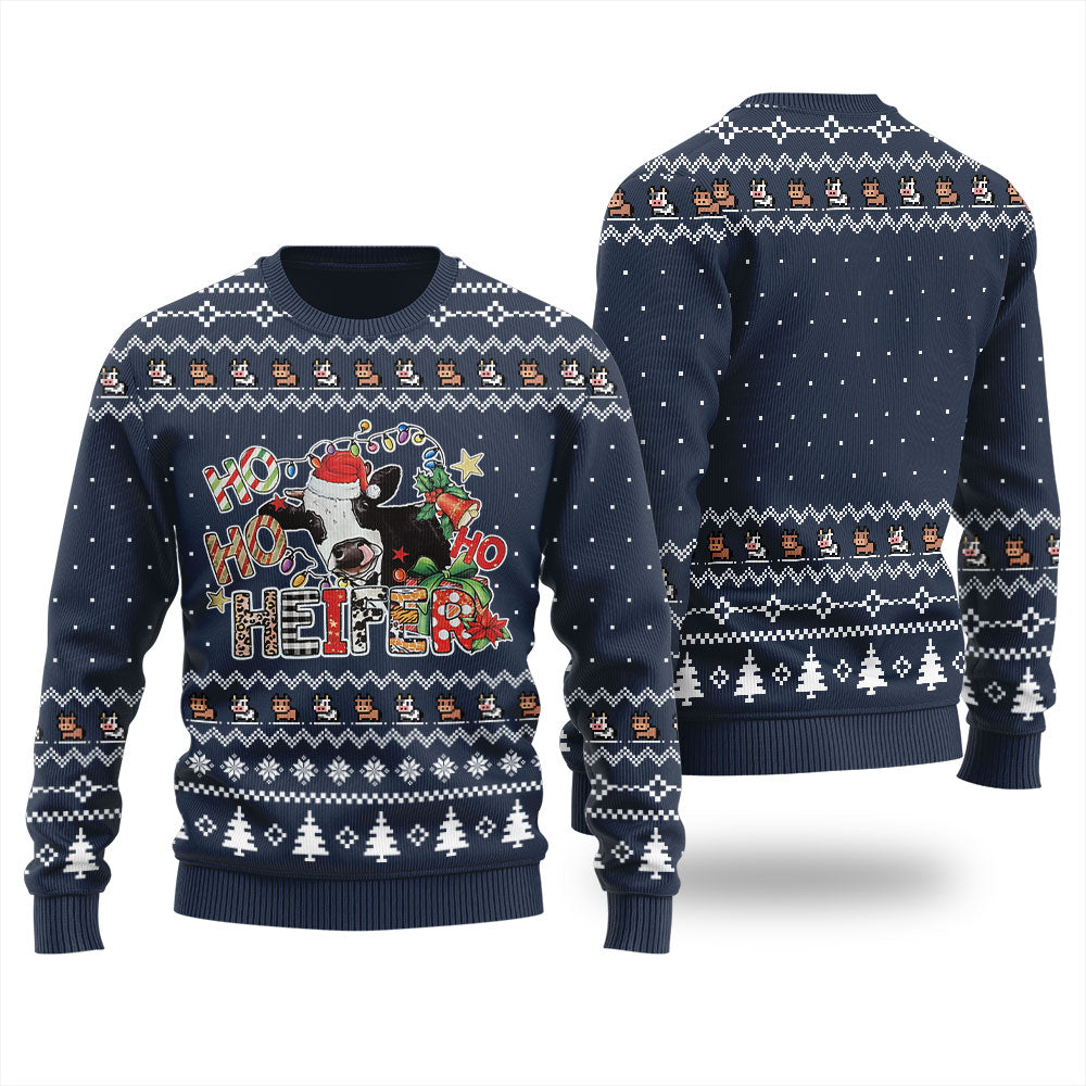 Cow Men's Ugly Christmas Sweater