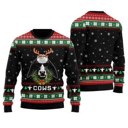 Cow Ugly Holiday Sweater