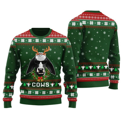 Cow Ugly Holiday Sweater