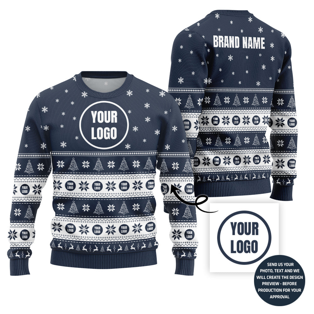 Cozy Custom Logo Sweater For Corporate Events