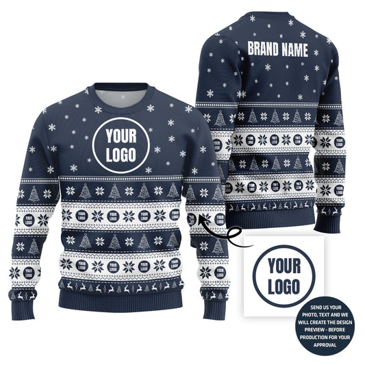 Cozy Custom Logo Sweater For Corporate Events