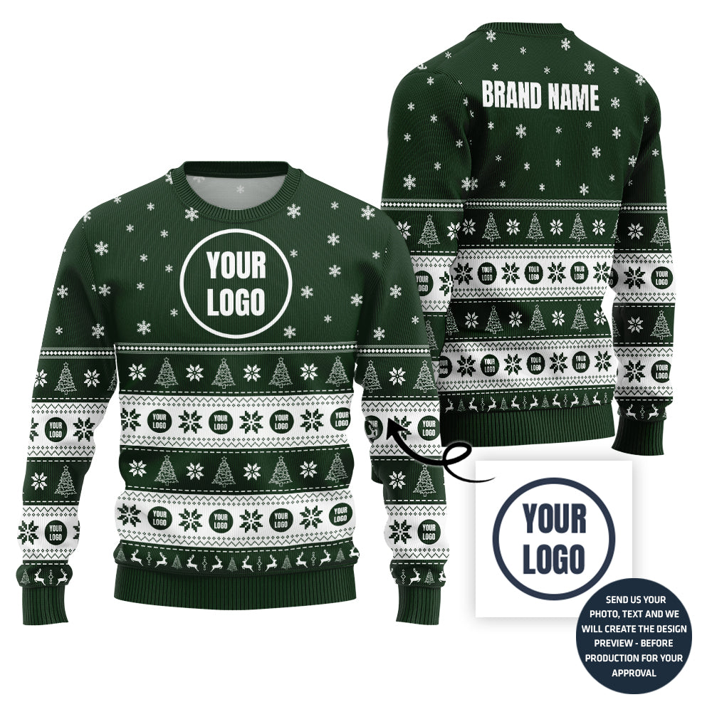 Cozy Custom Logo Sweater For Corporate Events