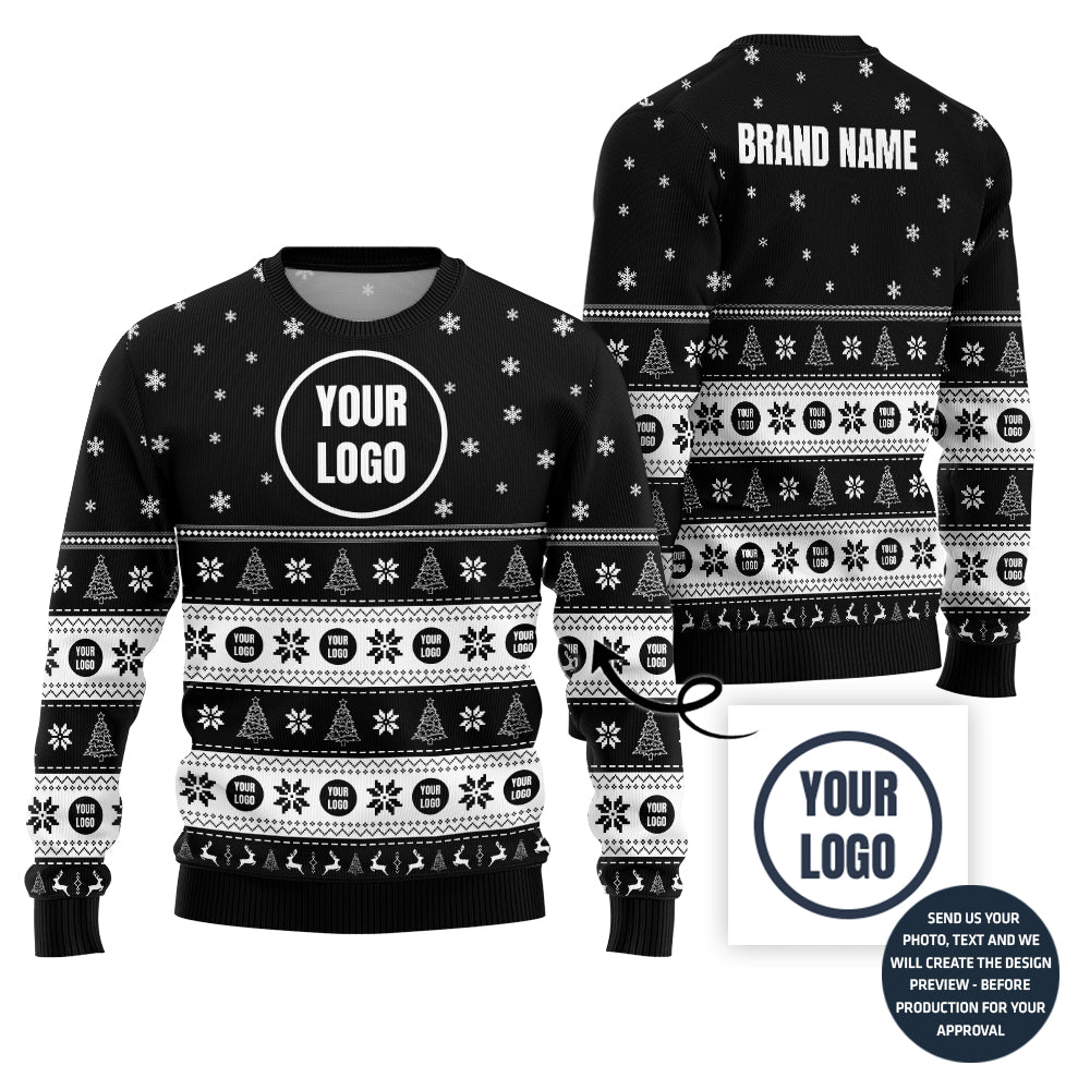 Cozy Custom Logo Sweater For Corporate Events