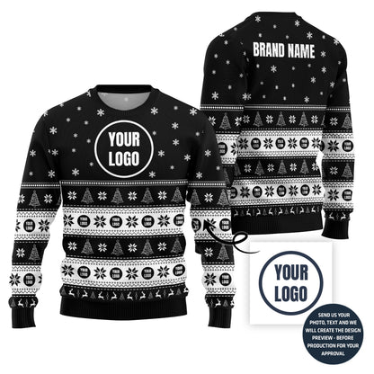 Cozy Custom Logo Sweater For Corporate Events