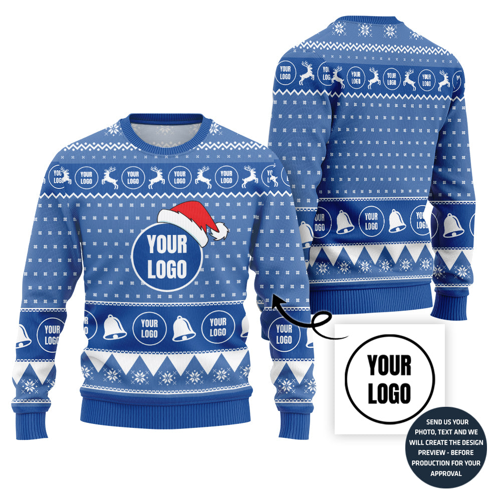 Cozy Custom Logo Ugly Sweater For Corporate Events