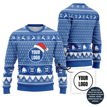 Cozy Custom Logo Ugly Sweater For Corporate Events