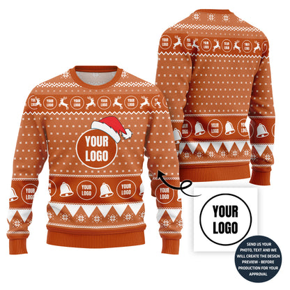 Cozy Custom Logo Ugly Sweater For Corporate Events
