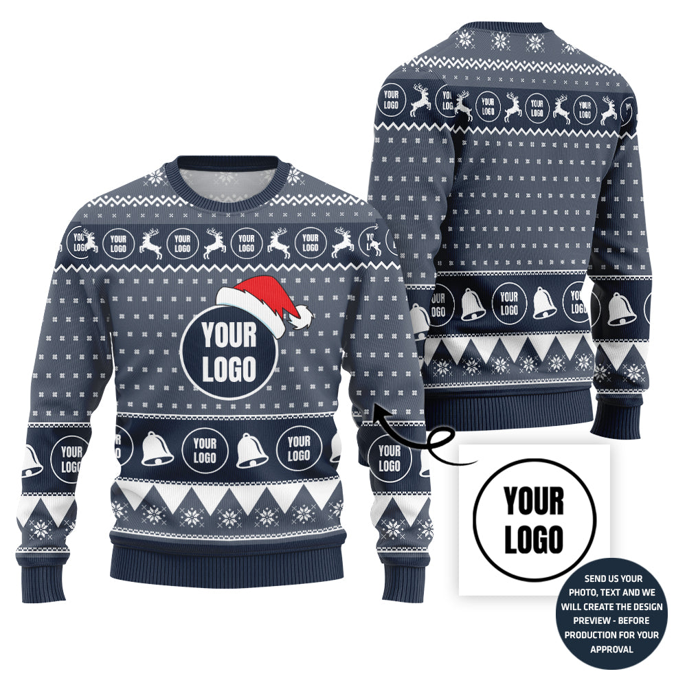 Cozy Custom Logo Ugly Sweater For Corporate Events