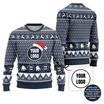 Cozy Custom Logo Ugly Sweater For Corporate Events