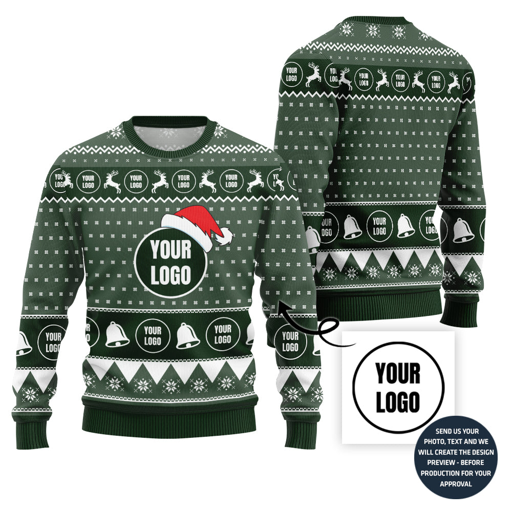 Cozy Custom Logo Ugly Sweater For Corporate Events