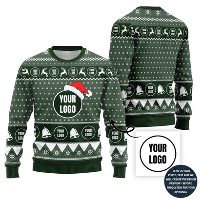 Cozy Custom Logo Ugly Sweater For Corporate Events