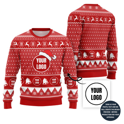 Cozy Custom Logo Ugly Sweater For Corporate Events