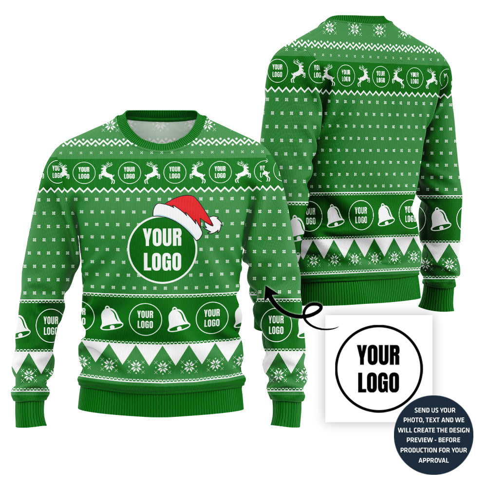 Cozy Custom Logo Ugly Sweater For Corporate Events