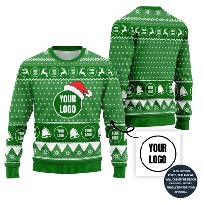 Cozy Custom Logo Ugly Sweater For Corporate Events