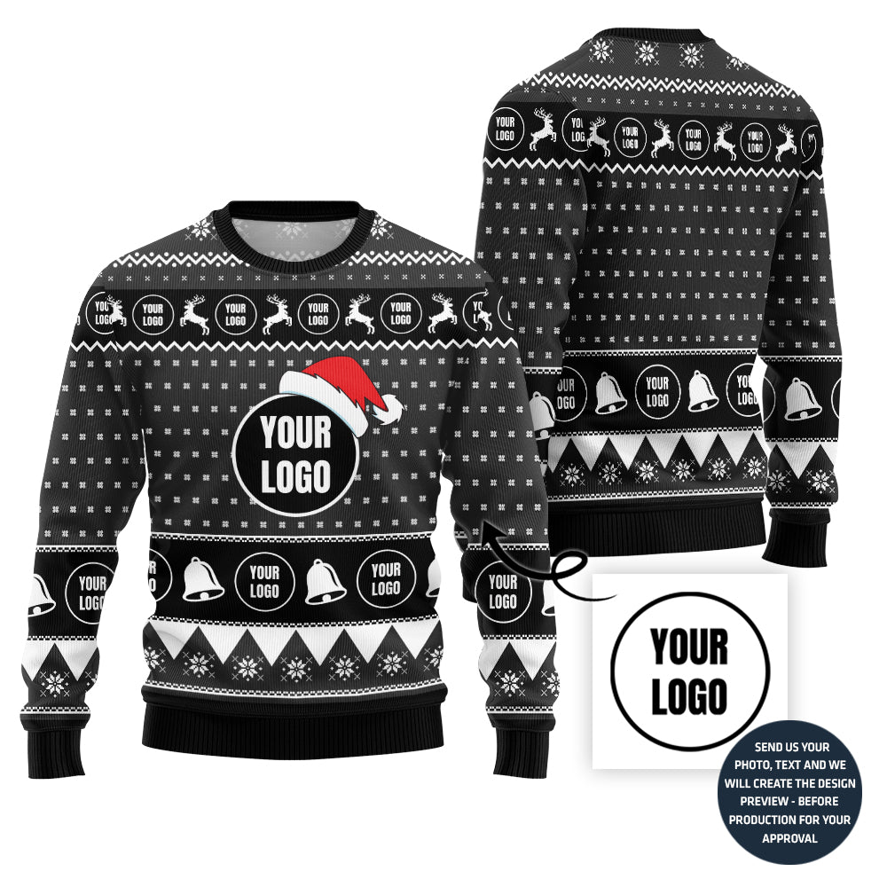Cozy Custom Logo Ugly Sweater For Corporate Events