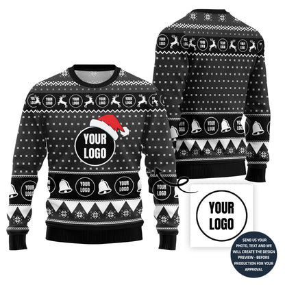 Cozy Custom Logo Ugly Sweater For Corporate Events