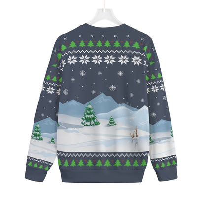 Cozy Snowman Plus Size Ugly Christmas Sweater