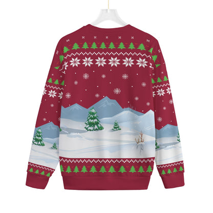 Cozy Snowman Women's Plus Size Ugly Christmas Sweater