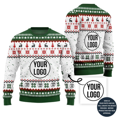 Creative Custom Logo For Teams Ugly Sweater