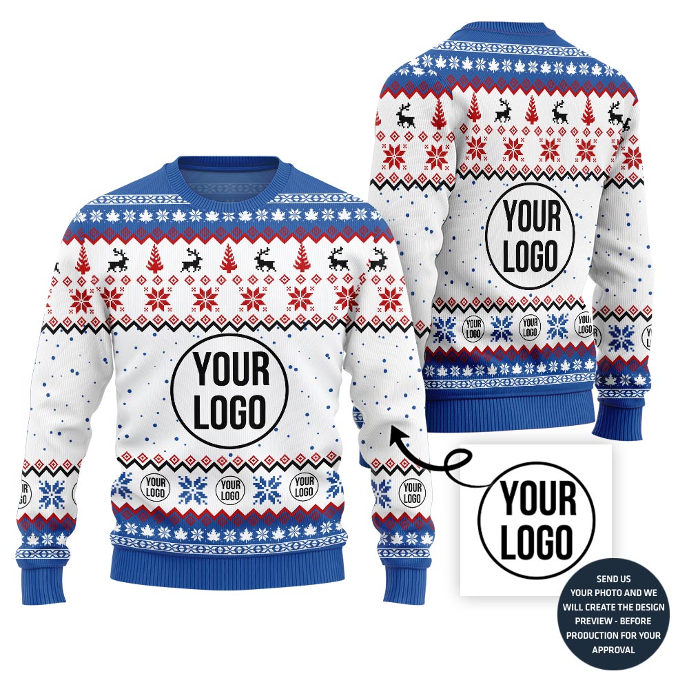 Creative Custom Logo For Teams Ugly Sweater