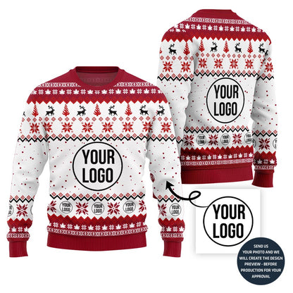 Creative Custom Logo For Teams Ugly Sweater