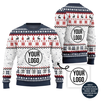 Creative Custom Logo For Teams Ugly Sweater