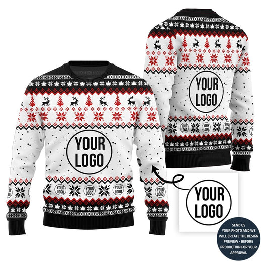 Creative Custom Logo For Teams Ugly Sweater