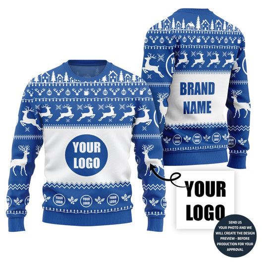 Creative Custom Logo Ugly Sweater