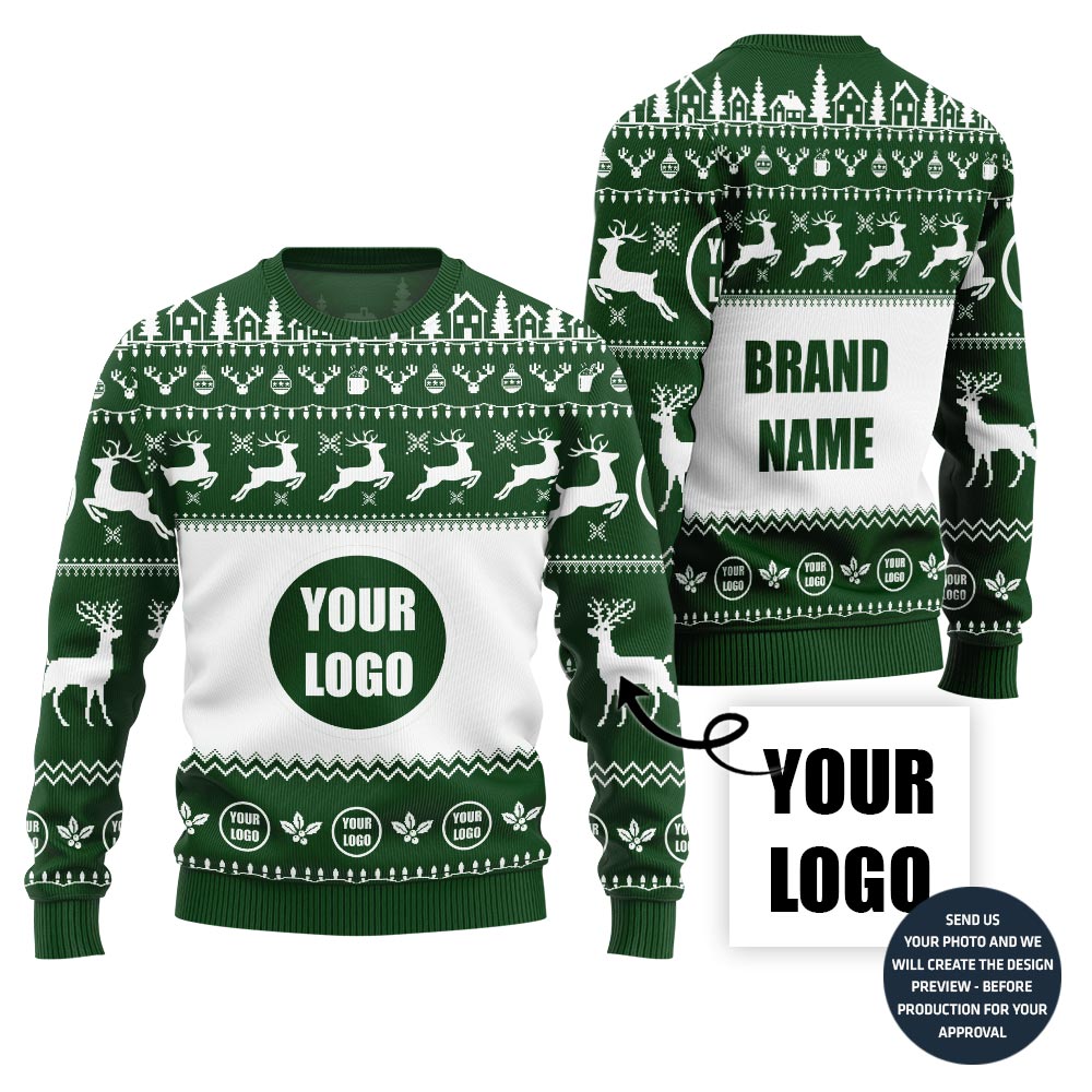 Creative Custom Logo Ugly Sweater