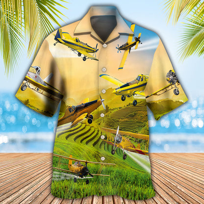 Crop Duster In Life - Hawaiian Shirt 