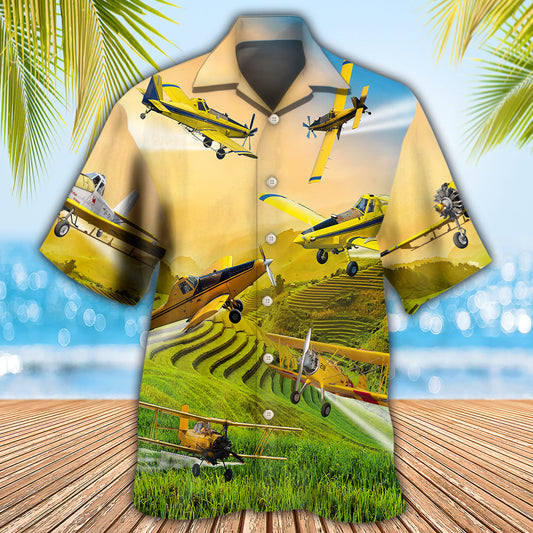 Crop Duster In Life - Hawaiian Shirt 
