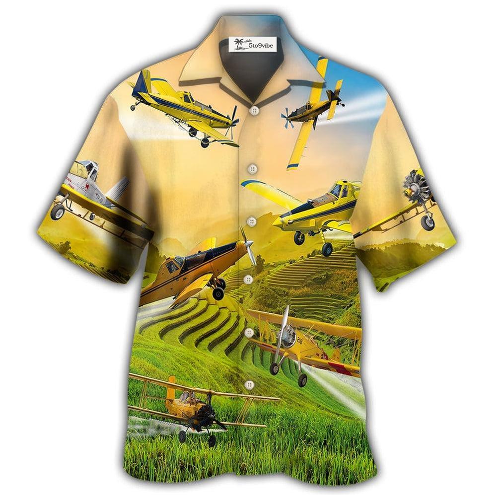 Hawaiian Shirt / Adults / S Crop Duster In Life - Hawaiian Shirt 