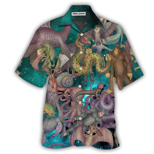 Hawaiian Shirt / Adults / S Animals Make It Scared - Hawaiian Shirt 