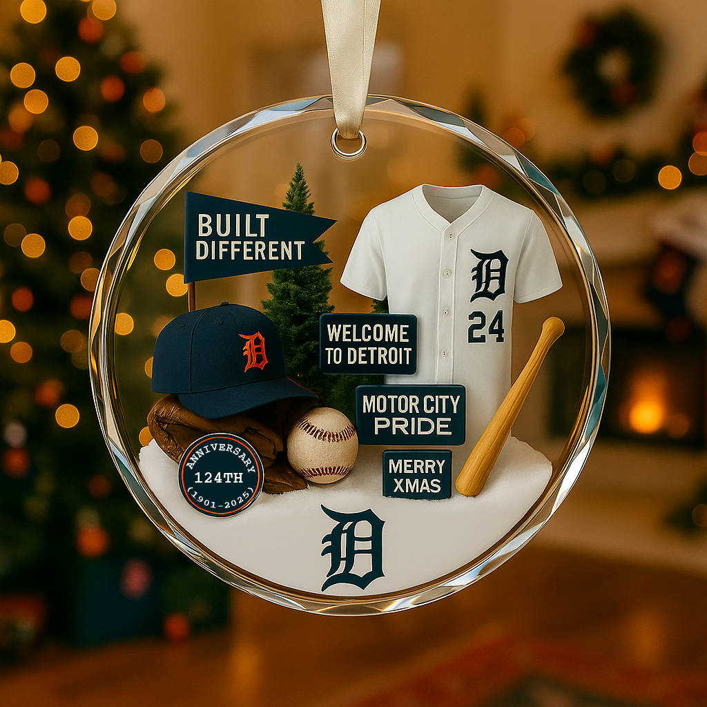Baseball Glass Ornament 3 With Gift Box Christmas Baseball Team - Glass Ornament-Glass Ornament-5TO9VIBE