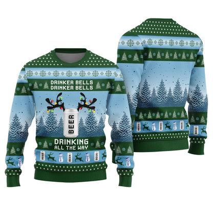 Custom Beer Men's Ugly Christmas Sweater