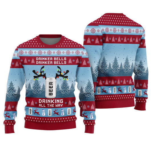 Custom Beer Women's Ugly Sweater