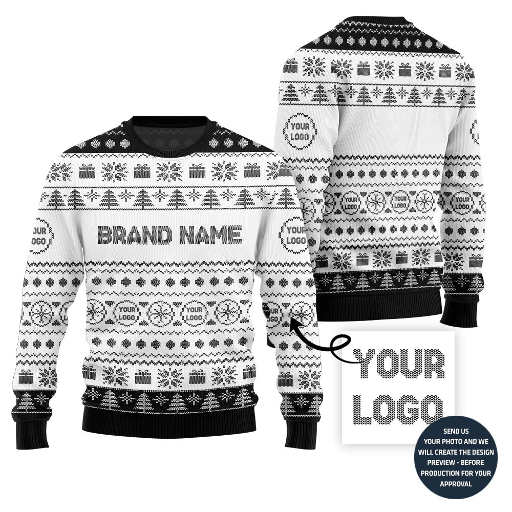 Custom Brand Name Ugly Xmas Sweater