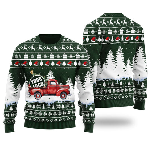 Custom Car Logo Christmas Sweater