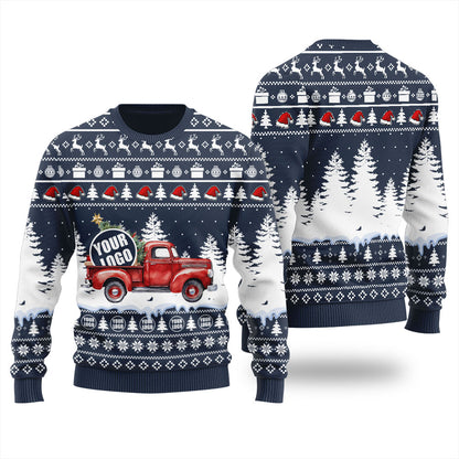 Custom Car Logo Christmas Sweater