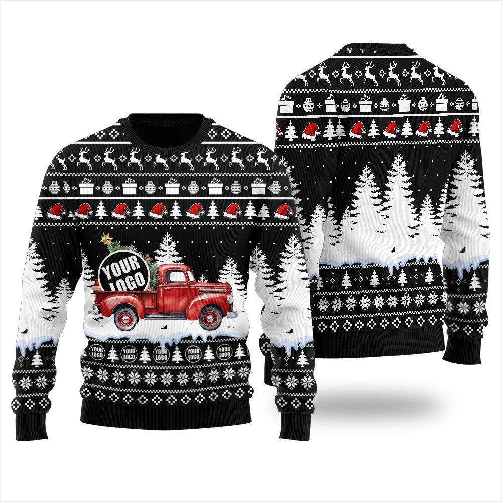 Custom Car Logo Christmas Sweater
