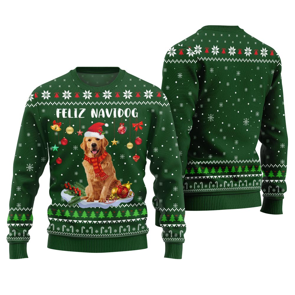 Custom Christmas Sweater With Dog For Pet Lovers