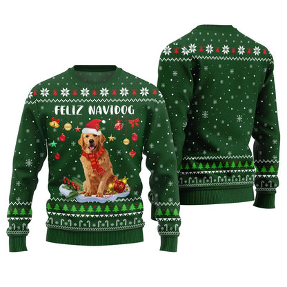 Custom Christmas Sweater With Dog For Pet Lovers