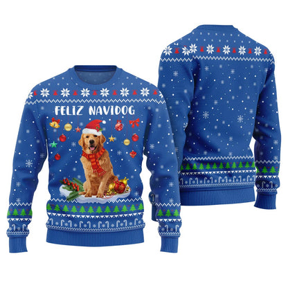 Custom Christmas Sweater With Dog For Pet Lovers
