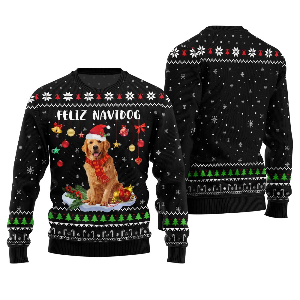 Custom Christmas Sweater With Dog For Pet Lovers