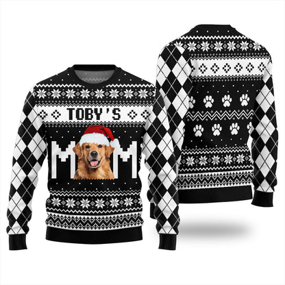 Custom Pet Funny Mens Christmas Sweater