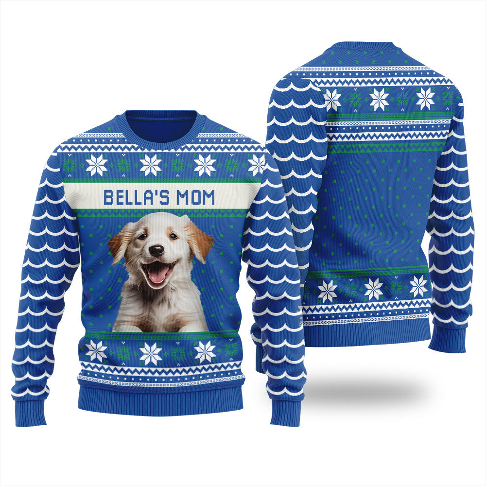 Custom Dog Name Ugly Christmas Sweater : Warm & Fun!