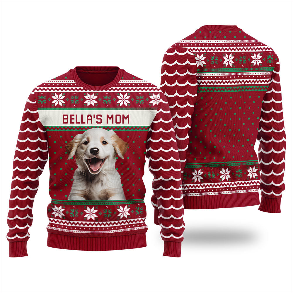 Custom Dog Name Ugly Christmas Sweater : Warm & Fun!