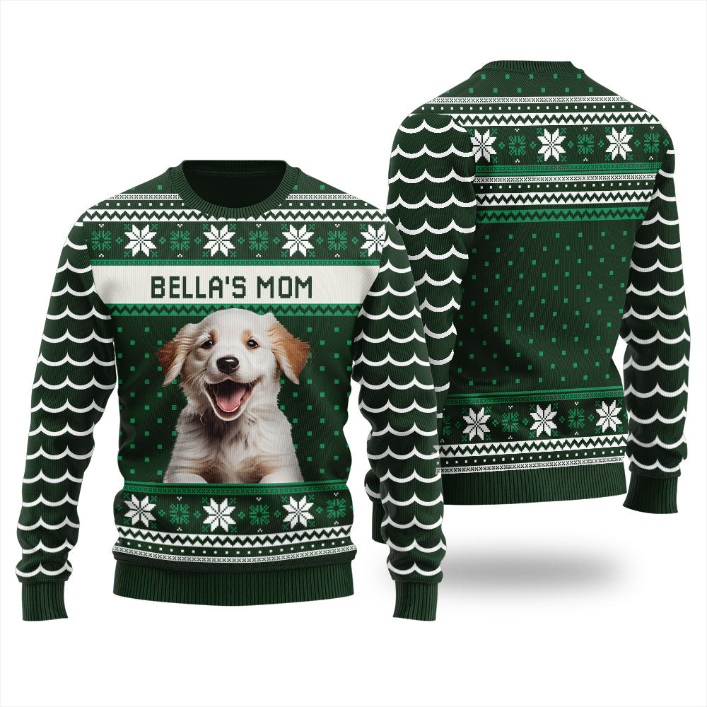 Custom Dog Name Ugly Christmas Sweater : Warm & Fun!