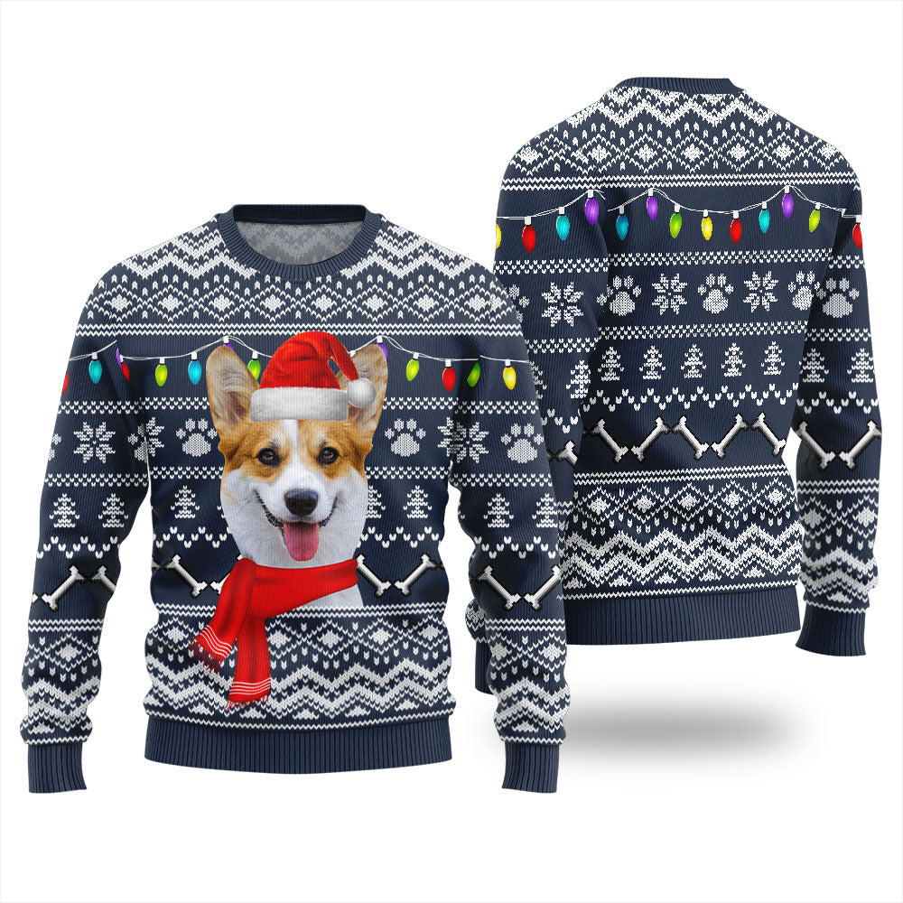 Custom Dog Ugly Christmas Sweater