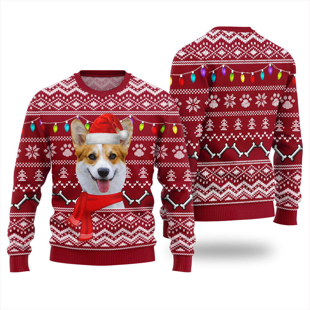 Custom Dog Ugly Christmas Sweater